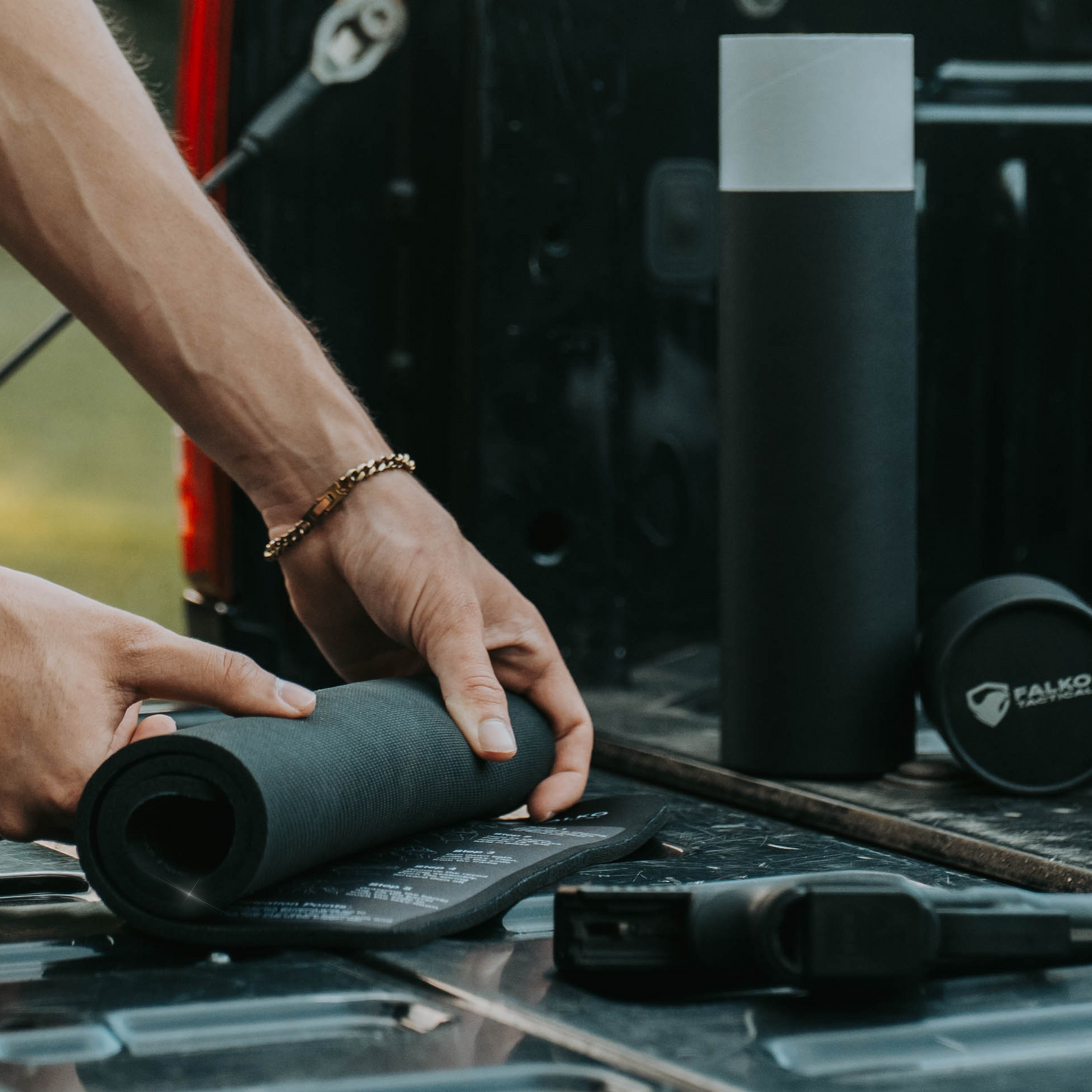 AR-15 Gun Cleaning Mat with Diagram
