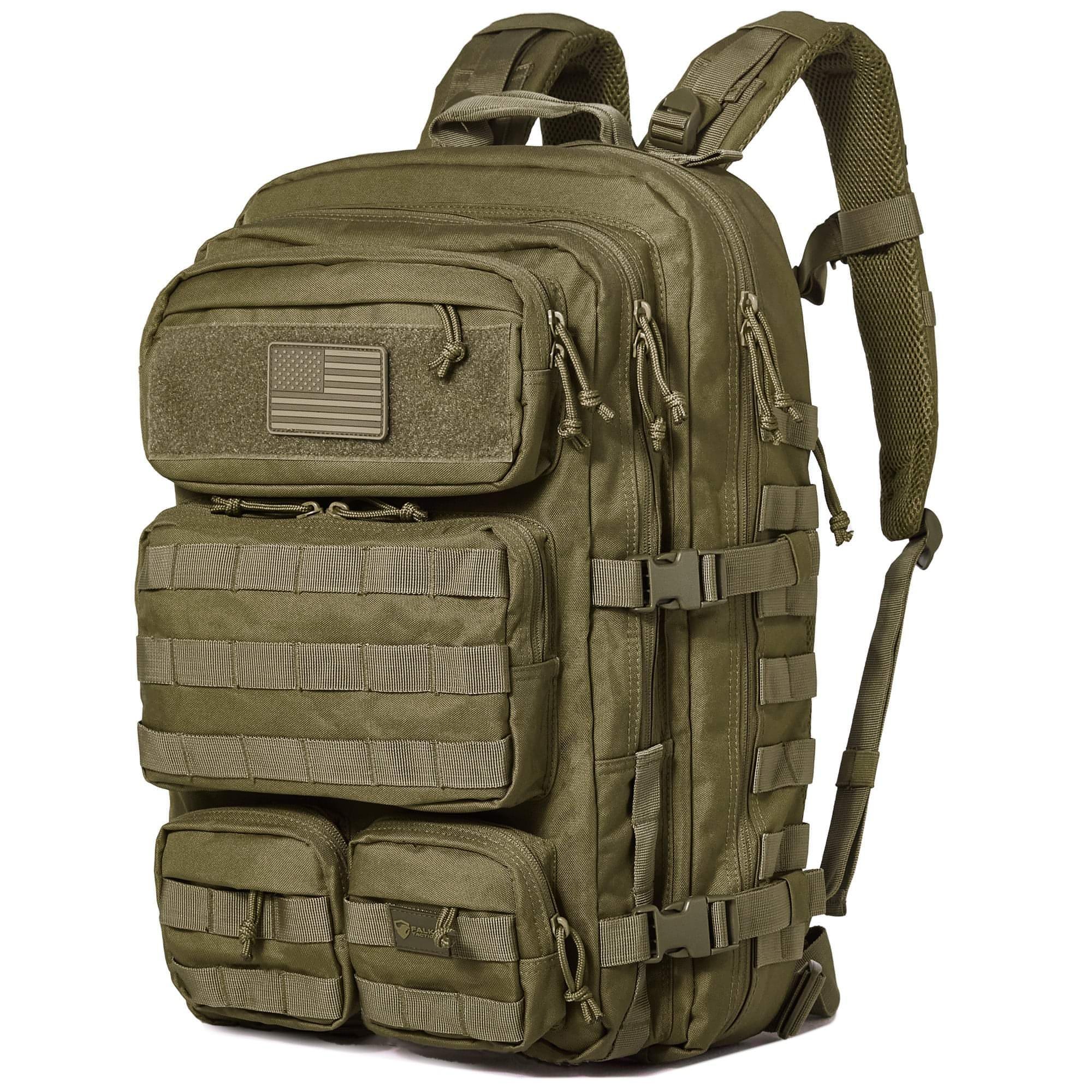 What is in a military backpack sale